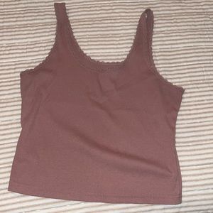Cropped tank top
